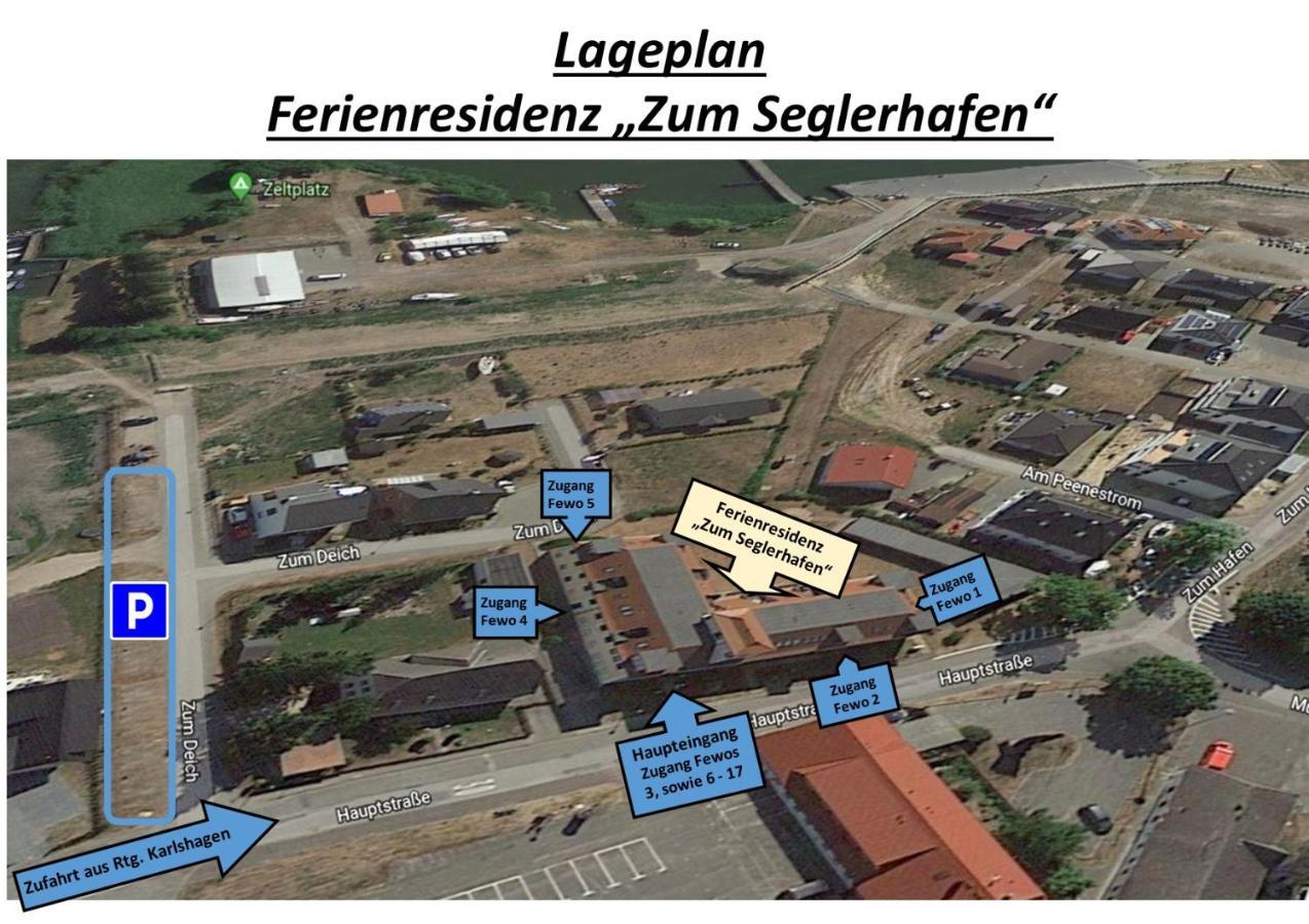 Residenz Zum Seglerhafen-St Apartment Пенемюнде Екстериор снимка